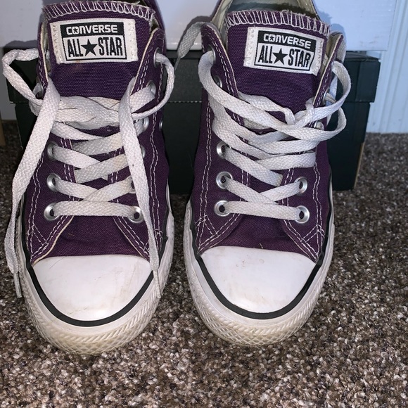 Purple converse - Picture 5 of 6